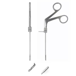 Forceps de coupe nasale manuels Weil Blakesley de qualité supérieure, droits, instruments chirurgicaux ORL réutilisables, anti-acide, en acier inoxydable - Product Image 2