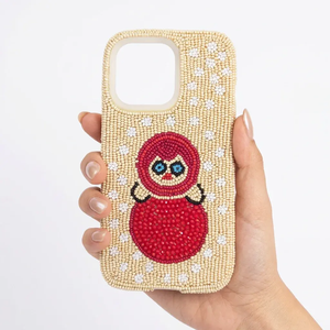 Coques de téléphone personnalisées perlées avec motifs magnifiques, accessoires de mode style bohème pour soirées, broderie au point de croix et aiguille - Product Image 3