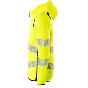 Nueva Chaqueta de Trabajo con Capucha de Alta Visibilidad para Invierno 2026, con Franjas Reflectantes, Manga Larga, Abrigo de Seguridad Naranja - Product Image 5