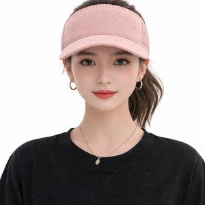 Gorra Deportiva Texturizada para Mujer, Visera Ajustable, Protección Solar, Ligera, para Verano, Aire Libre, Running, Tenis, Golf, Playa, con Logotipo Personalizado - Product Image 1