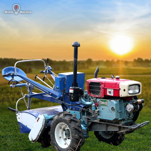 เครื่องพรวนดินเดินตาม MOLLIK 25 แรงม้า แบบสมาร์ทพาวเวอร์ ใบมีดหมุน 28 ใบ แบตเตอรี่ 12V 70Ah รถแทรกเตอร์ขนาดเล็กสำหรับงานเกษตร ขับเคลื่อนด้วยเกียร์ - Product Image 6