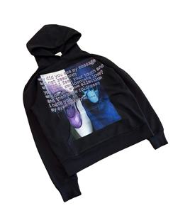 Sudadera con Capucha Gruesa Estilo Y2K Gótico, Bordada, 100% Algodón, con Cierre, Ecológica, para Hombre y Mujer, Estilo Urbano, Holgada, de Felpa - Product Image 3