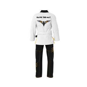 Kimono BJJ personnalisé avec logo, 100% coton, 350g, 450g, 550g, unisexe, adulte, pour le Jiu-Jitsu brésilien Gracie Barra, Tatami Shoyorrol. - Product Image 3