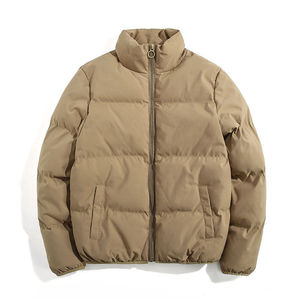 Veste matelassée surdimensionnée pour homme, design personnalisé, col montant en toile, imperméable, coupe-vent, respirante, fermeture éclair, unisexe - Product Image 5