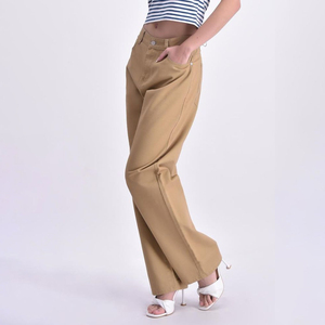 Jeans de Mujer Estilo Baggy de Talla Grande Personalizables, Jeans de Mezclilla Lavados de Pierna Ancha, Pantalones de Mezclilla Transpirables para Mujer - Product Image 2