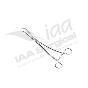 Pinza Vascular Manual Reutilizable de Acero Inoxidable para Procedimientos de Cirugía Cardiovascular y Vascular, Uso Hospitalario - Product Image 3