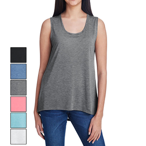 Camisetas sin mangas de talla grande para mujer, las más vendidas de 2026, precio mayorista, diseño personalizado, servicio OEM para camisetas de running para mujer - Product Image 6