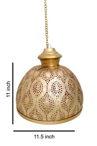 Vintage Moroccan <b>Lantern</b> Handmade Metal Hanging Candle Lamp for Home Garden Wedding Decoration - Product Image 4