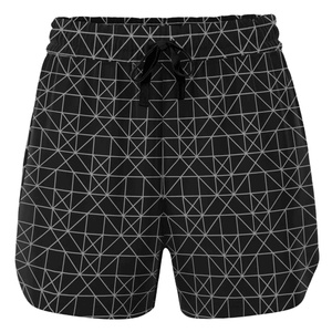 กางเกงวิ่งขาสั้นสำหรับผู้หญิง น้ำหนักเบา แห้งเร็ว ซักง่าย เหมาะสำหรับกิจกรรมกลางแจ้งและกีฬา ผลิตจากวัสดุที่เป็นมิตรต่อสิ่งแวดล้อม พร้อมลายพิมพ์แบบซับลิเมชั่น - Product Image 1