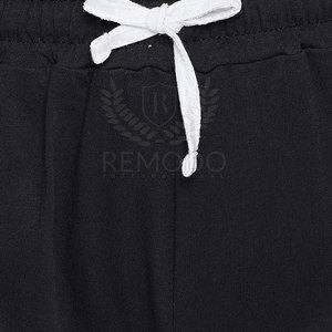 Precio al por mayor, conjunto de camiseta y pantalón corto para mujer con cuello redondo, color personalizado, talla grande, algodón/poliéster, dos piezas, ropa casual, cintura elástica - Product Image 4