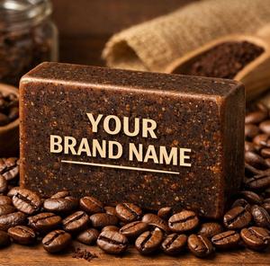 Jabón Artesanal Exfoliante de Café para Baño, Marca Privada OEM, para Venta al por Mayor, Elimina la Piel Muerta e Ilumina la Piel - Product Image 1