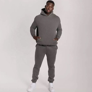 ชุดวอร์มผ้าขนแกะแบบสวมหัวมีฮู้ดสำหรับผู้ชายชุดเทรนนิ่งแขนยาวออกแบบโลโก้ได้ตามต้องการ - Product Image 4