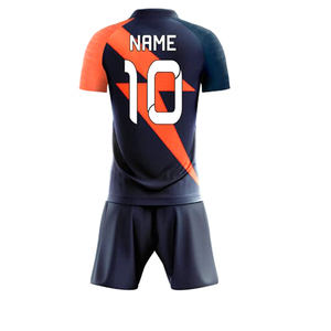 Uniforme de Fútbol Personalizado para Niños, Nuevo Diseño, Venta al Por Mayor, Uniforme de Equipo de Manga Corta de Alta Calidad - Product Image 3