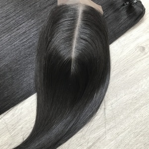 Directo de fábrica 100% Natural crudo sostenible sin procesar hueso virgen recto vietnamita extensiones de cabello humano suave HD excelente - Product Image 4