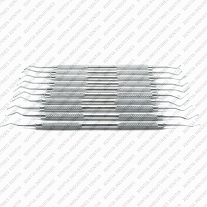 Surgical Instrument 10pcs Dental Excavators Double Ended Stainless Steel Restorative Endodontic Caries Removal Instruments - Product Image 4