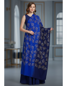 Elegant Merino <b>Wool</b> Stoles for Women Designer Winter <b>Wool</b> <b>Wrap</b> Soft Warm Scarf Swarovski Crystals Traditional Scarves Shawls - Product Image 2