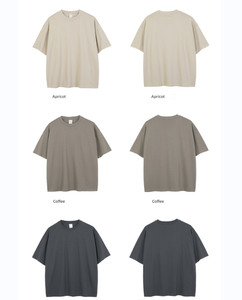 เสื้อยืดคอตตอนคุณภาพสูงสำหรับผู้ชาย เสื้อยืดโอเวอร์ไซส์เนื้อหนา พิมพ์ลายได้ตามต้องการ เสื้อยืดผู้ชาย - Product Image 6