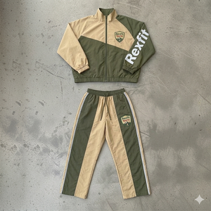 Clothing Manufacturers Rexfit Track Suit Windbreaker Letter Print Lightweight <b>Zip</b> <b>up</b> <b>Jacket</b> Tracksuits for Men Nylon Custom Logo - Product Image 5