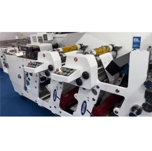 Máquina troqueladora rotativa de dos colores de alta precisión, equipo de grado industrial para la producción de etiquetas y empaques - Product Image 6