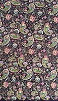 Tissu en Soie 100% Faux Georgette Tissé avec Broderie de Paillettes pour Femme, Matière Non Cousue pour Saree, Lehenga, Kurti, Dupatta, Robe, Festif