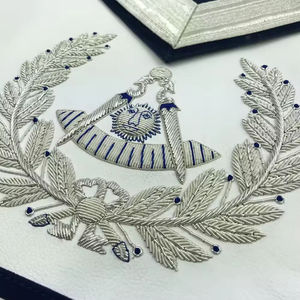 OEM Service High Quality Light <b>Weight</b> Customizable Fabric & Logo Masonic Aprons-Latest Design Hot Sale All Seasons Use - Product Image 6