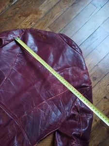 Blouson en cuir véritable pour homme, style Cafe racer, confectionné sur mesure, qualité export d'usine, coupe classique premium. - Product Image 6