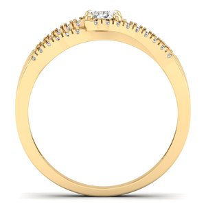 Anillos de Compromiso REYES de Plata de Ley 925 de Alta Calidad con Moissanita Certificada por GRA para Mujer, Diseño Original, Joyería Fina para Boda - Product Image 4