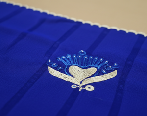 Paquete de 12 Pañuelos de Chifón Africanos de Lujo al por Mayor - Bordado Floral con Pedrería, Suaves, Ligeros, Largos y Transpirables, Ideales para el Verano y Uso Diario al Aire Libre - Product Image 5