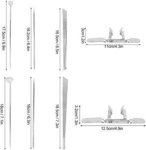 Juego de Instrumentos Quirúrgicos Manuales de Acero Inoxidable para Diagnóstico ORL: Retractores, Sondas, Pinzas y Herramientas para Procedimientos de Oído, Nariz y Garganta - Product Image 5