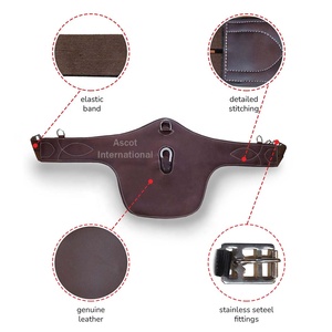 Meilleure vente Durable en cuir véritable cheval sangle rembourré Premium raccords pour l'équitation en gros - Product Image 2