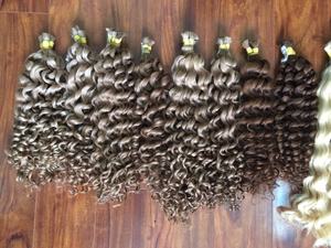 100% extensions de cheveux humains vierges non transformés cuticule alignée cheveux crus en vrac naturel Cabello Humano - Product Image 4