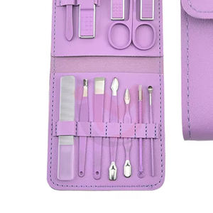 Kit de manucure et pédicure de luxe en acier inoxydable, ensemble de soins des ongles, coupe-ongles, pince à cuticules, boîte à outils professionnelle pour les ongles - Product Image 3