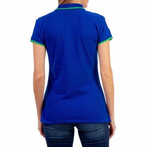 Polo de alto rendimiento para mujer, corte deportivo, top activo con logo personalizado, diseño transpirable, polo para jugadores, ejercicio o uso al aire libre. - Product Image 4