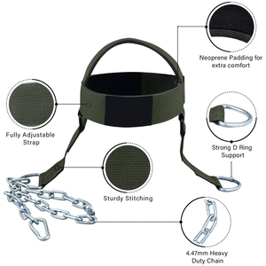 OEM Factory Price Professional <b>Head</b> Harness Neck Strength <b>Training</b> Gear Adjustable Strap Gym Fitness Equipment - Product Image 2