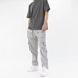 High Quality Custom <b>Lightweight</b> <b>Jogger</b> Pants Eco-Friendly Breathable Quick Dry Mid Waist Casual Multi-Pocket OEM Service - Product Image 2