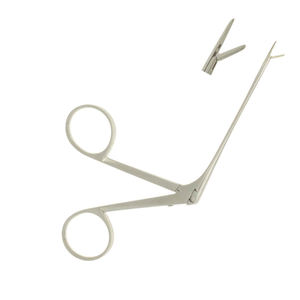 Micro-pinces auriculaires de précision médicale en acier inoxydable à pointe fine, instrument ORL pour le soin et la chirurgie de l'oreille - Product Image 2