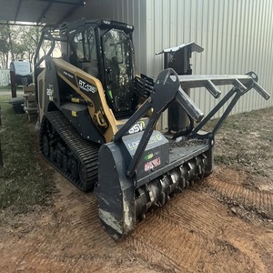 Highly Performance Heavy Duty ASV Skid Steer Crawler Loader with <b>Mulcher</b> Diesel Engine 75KW Power Motor Low Fuel - Product Image 4