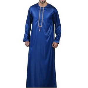Vêtements Musulmans Islamiques de Haute Qualité Grande Taille pour Hommes, Style Dubaï, Arabie Saoudite, 2026 Thobe Daffah Jubba Kaftan Jalabiya Thobes - Product Image 2