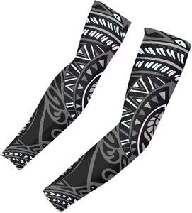 Mangas Protectoras para Brazos Deportivas, Transpirables, con Protección Solar UV, para Adultos Unisex, 100% Poliéster, Logotipo Personalizado de Alta Calidad - Product Image 3