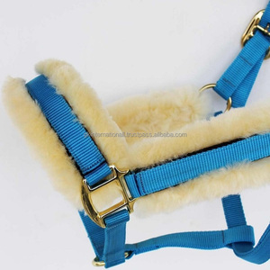 Dos de cheval en nylon durable à double couture avec rembourrage en vison doux et confortable et quincaillerie réglable en laiton - Product Image 3