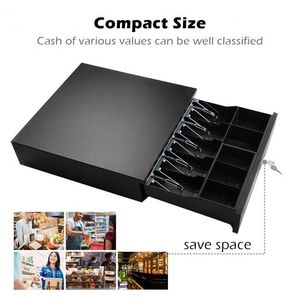 กล่องลิ้นชักเงินสดสำหรับเครื่องพิมพ์ Epson POS พร้อมถาดสำหรับการลงทะเบียนแอปพลิเคชัน POS - Product Image 2
