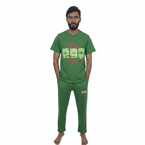 Ensemble de survêtement d'été professionnel de qualité supérieure pour hommes, vêtements de sport personnalisés avec logo, t-shirt et pantalon - Product Image 1