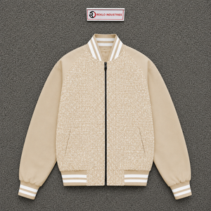 Veste décontractée moderne beige pour homme, veste d'extérieur légère de qualité supérieure avec doublure en sherpa, fermeture éclair, style décontracté pour l'hiver - Product Image 5