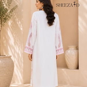 Robe Salwar Kameez 2 pièces en coton respirant pour femme pakistanaise, tendance et très vendue en 2026, vente en gros SHEEZA.D CLOTHING - Product Image 6