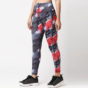 Nouvelle Arrivée Legging Femme Coupe Unique Design Sans Couture Legging de Fitness Grande Taille en Coton et Fibre de Bambou - Product Image 2