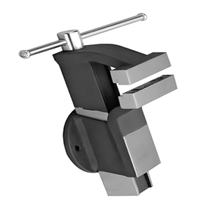 All Steel Bench <b>Vice</b> Fixed Base with Replaceable Jaws Heavy Duty Workshop <b>Clamping</b> Tool Industrial Use - Product Image 2