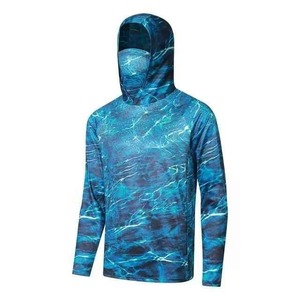 Camisetas de Pesca con Capucha para Pescadores Activos - Protección UPF 50+, Impermeables, Transpirables, Antibacterianas, de Secado Rápido, Tallas Grandes, Unisex - Product Image 6