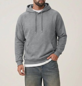 Sudadera con Capucha Personalizada para Hombre, de Spandex/Algodón, con Cierre, Estilo Casual Elegante, 480g de Peso de Tela, Servicio OEM, Pedidos al por Mayor - Product Image 3