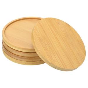 Natural Wooden <b>Coaster</b> Set <b>for</b> <b>Drinks</b> Custom Engraved Wooden <b>Coaster</b> Wooden <b>Coaster</b> Set with Holder - Product Image 5