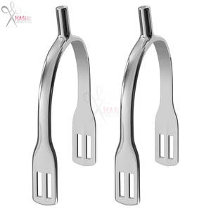 Éperons de cheval en acier inoxydable pour adulte, équipement équestre durable pour le contrôle et l'équilibre, HASHIR INTERNATIONAL HI-SP-08 - Product Image 6